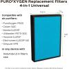 imagePUROXYGEN P500F2  Universal Replacement Filter Compatible with Colzer Mooka UNbeaten Hosome Elechomes Simpure Air Purifiers for Home