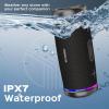 imageTREBLAB HD77 Bluetooth Speaker  Powerful 360 Sound with Impactful Bass 30W Portable Wireless Audio 20H Battery IPX7 Waterproof TWS Stereo Shockproof Design for Outdoor Beach Pool JobsiteBlack