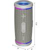 imageTREBLAB HD77 Bluetooth Speaker  Powerful 360 Sound with Impactful Bass 30W Portable Wireless Audio 20H Battery IPX7 Waterproof TWS Stereo Shockproof Design for Outdoor Beach Pool JobsiteGray