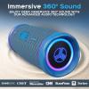 imageTREBLAB HD77 Bluetooth Speaker  Powerful 360 Sound with Impactful Bass 30W Portable Wireless Audio 20H Battery IPX7 Waterproof TWS Stereo Shockproof Design for Outdoor Beach Pool JobsiteBlue