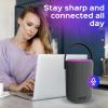 imageTREBLAB HDEnergyPro Outdoor Wireless Speakers with Bluetooth  Immersive 40W Audio IPX6 Waterproof 18H Battery RGB Light USB Playback TWS Builtin Mic  Portable Desktop Bluetooth Speaker