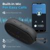 imageTREBLAB HDGo  Ultra Portable Hand Held Speaker with Clip 7W Power with Bass 16H Playtime IPX7 Waterproof Builtin Mic Compact ampamp Lightweight USBC Charging  Small Speaker Bluetooth Wireless