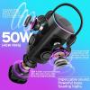 imageTREBLAB Portable Bluetooth Speaker with Handle  Loud 60W Stereo Sound with Deep Bass 25H Playtime Wireless Powerbank RGB Lights Dual Pairing Waterproof  for Home Parties Outdoor Pool Golf