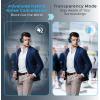 imageTREBLAB U5  Hybrid Active Noise Cancelling Headphones OverEar Deep Bass 55H Battery Mic for Calls Bluetooth 53 WaterResistant IPX4 Wireless Headphones Foldable for Travel Gym Work Sports