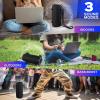imageTREBLAB Ultra Loud Wireless Speaker  60W Stereo Sound with Deep Bass 20H Playtime Powerbank Waterproof Loudest Portable Bluetooth Speaker for Home Outdoor Party Beach Work Travel HDMaxBlack