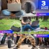 imageTREBLAB Ultra Loud Wireless Speaker  60W Stereo Sound with Deep Bass 20H Playtime Powerbank Waterproof Loudest Portable Bluetooth Speaker for Home Outdoor Party Beach Work Travel HDMaxGray
