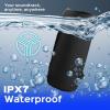 imageTREBLAB Ultra Loud Wireless Speaker  60W Stereo Sound with Deep Bass 20H Playtime Powerbank Waterproof Loudest Portable Bluetooth Speaker for Home Outdoor Party Beach Work Travel HDMaxBlack