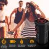 imageTREBLAB UltraRugged Bluetooth Speaker Durable Shockproof Body Waterproof 20W Portable Outdoor Stereo Speaker 35H Battery Wireless Power Bank for Hiking Picnic Pool Camping Jobsite FX100