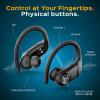 imageTREBLAB X4 Wireless Earbuds with Earhooks  253H Battery ENC Mic Bluetooth 54 USBC Charging Case IPX5 Waterproof Noise Isolating for Running Calls Workouts  Bluetooth Over Ear Ear Buds