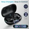 imageTREBLAB X4 Wireless Earbuds with Earhooks  253H Battery ENC Mic Bluetooth 54 USBC Charging Case IPX5 Waterproof Noise Isolating for Running Calls Workouts  Bluetooth Over Ear Ear Buds