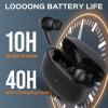 imageTREBLAB X8 True Wireless Earbuds  Active Noise Cancelling Bluetooth 54 IPX5 Waterproof 40H Playtime Dual ENC Mics Comfortable Fit for Running Sports Gym Travel  Exceptional Sound Quality