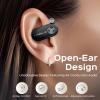 imageTREBLAB XOpen  True Open Ear Wireless Earbuds Lightweight Comfort BehindEar Fit Immersive Sound Dual Mic for Calls 40H Playtime Bluetooth Headphones Open Ear for Sports Workout Running