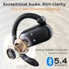 imageTREBLAB XOpen  True Open Ear Wireless Earbuds Lightweight Comfort BehindEar Fit Immersive Sound Dual Mic for Calls 40H Playtime Bluetooth Headphones Open Ear for Sports Workout Running