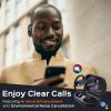 imageTREBLAB XOpen  True Open Ear Wireless Earbuds Lightweight Comfort BehindEar Fit Immersive Sound Dual Mic for Calls 40H Playtime Bluetooth Headphones Open Ear for Sports Workout Running