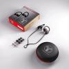 imageTREBLAB XR500 Bluetooth Running Headphones IPX7 Waterproof Noise Cancelling SecureFit Wireless Sport Earbuds with MicBlack