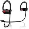 imageTREBLAB XR500 Bluetooth Running Headphones IPX7 Waterproof Noise Cancelling SecureFit Wireless Sport Earbuds with MicBlack