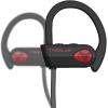 imageTREBLAB XR500 Bluetooth Running Headphones IPX7 Waterproof Noise Cancelling SecureFit Wireless Sport Earbuds with MicBlack