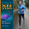 imageTREBLAB XR700 Wireless Earbuds  Bluetooth 50 IPX7 Waterproof Noise Cancelling Adjustable Earhooks 9H Battery Deep Bass Mic  Sports Running Headphones for Workouts Gym TravelPurple