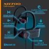 imageTREBLAB XR700 Wireless Earbuds  Bluetooth 50 IPX7 Waterproof Noise Cancelling Adjustable Earhooks 9H Battery Deep Bass Mic  Sports Running Headphones for Workouts Gym TravelBlack