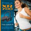 imageTREBLAB XR700 Wireless Earbuds  Bluetooth 50 IPX7 Waterproof Noise Cancelling Adjustable Earhooks 9H Battery Deep Bass Mic  Sports Running Headphones for Workouts Gym TravelBlack