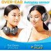 imageTREBLAB Z7 Pro  Hybrid Active Noise Cancelling Headphones Signature aptXHD Audio Memory Foam Ear Cups Foldable 45H Play Bluetooth 5 Fast Charging Workout Over Ear Headphones Wireless With Mic