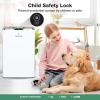 imageTuronic PH950 Air Purifier and Humidifier Combo for Large Rooms  HEPA UV Ionizer PM25 Sensor Cold Catalyst  Air Purifier for Home Pets with 8 Speeds App Control Remote Filters Humidifier