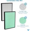 imageTuronic PH950F  4in2 Replacement Filter for PH950 Air Purifier True HEPA13 Cotton Activated Carbon Cold Catalyst