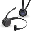 imageTREBLAB C7  Single Ear Bluetooth Headset with Mic Bluetooth 54 45H Playtime TypeC Fast Charging IPX4 Waterproof Wireless Headset with Mic for Trucker Work Calls Home Office
