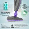 imageTuronic ST3 10in1 Steam Mop  1500W Floor Steamer with Detachable Handle 110C Steam 25Min Runtime Handheld Cleaner for Tile Grout Hardwood Carpet Upholstery ChemicalFree Cleaning